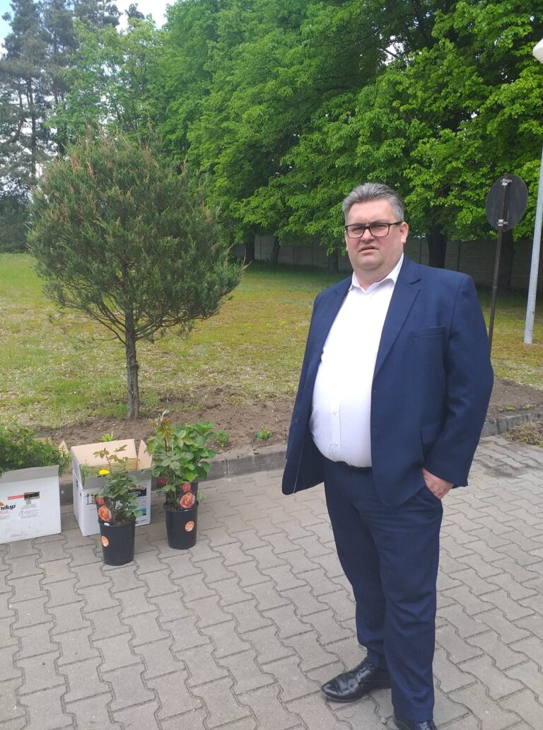 Odwiedziny Radnego Powiatowego Pana Łukasza Gaika