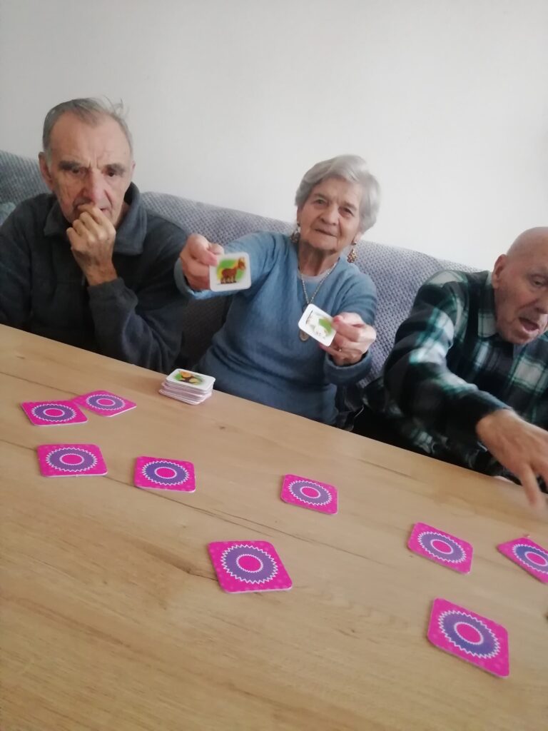 Zajęcia z terapeutą zajęciowym.