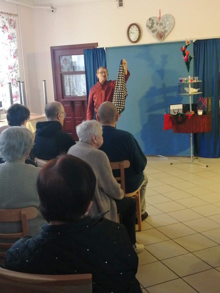 Występ iluzjonistyczny.