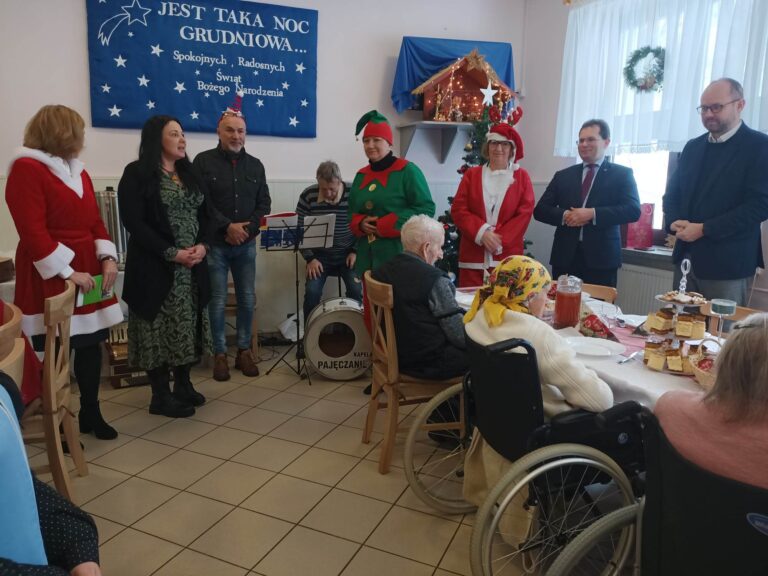 Prezenty i wspaniałe odwiedziny.