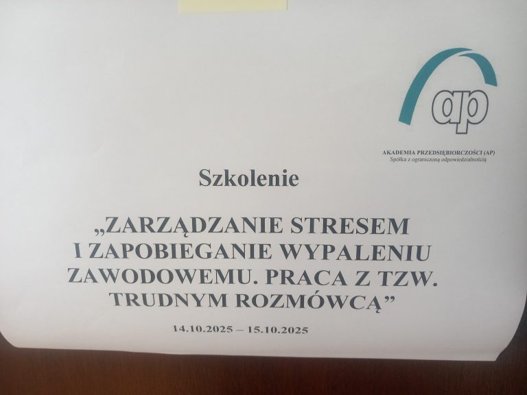 Szkolenie pracowników