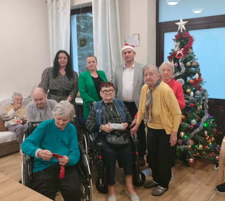 Państwo Szczęśni z odwiedzinami