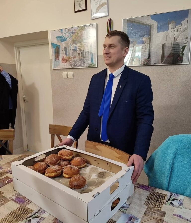 Tłusty czwartek ze Starostą Jarosławem Szczęsnym