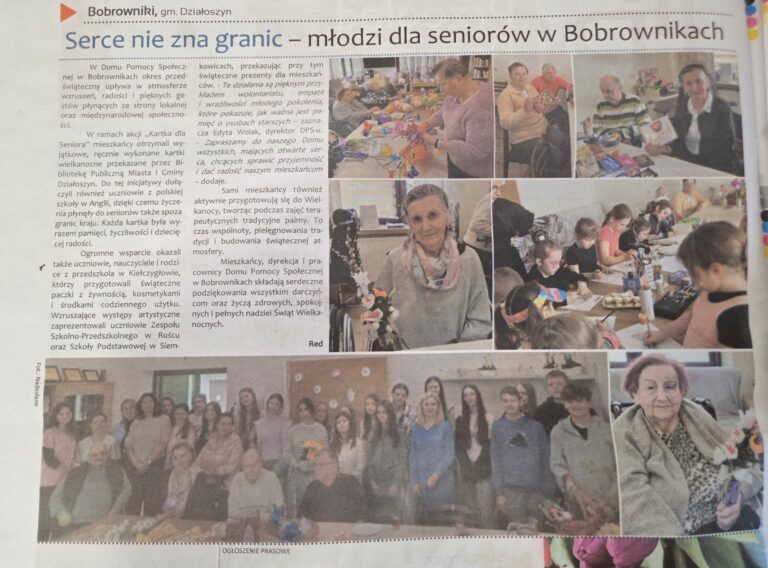 Nasz Dom w lokalnej prasie